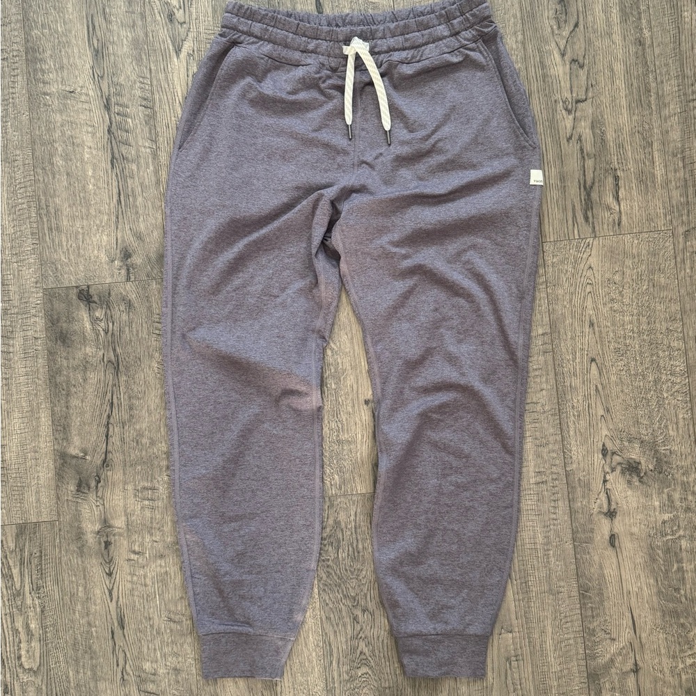 Vuori Performance Joggers EXTRA SMALL XS Sawyer Heather Purple Mauve color
